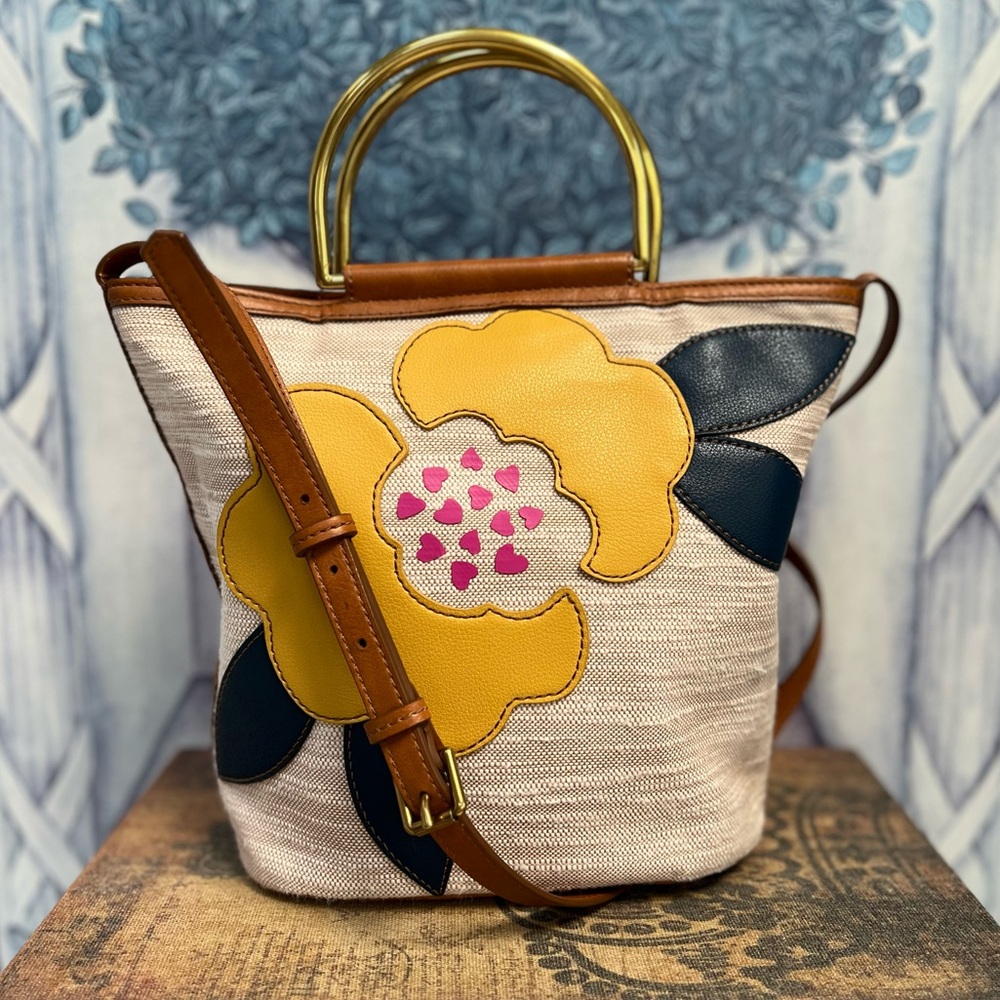 Fossil Crossbody Bucket Bag